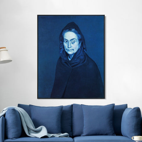 INVIN ART Framed Canvas Giclee Print Art 1904 Celestina by Pablo Picasso Wall Art Living Room Home Office Decorations