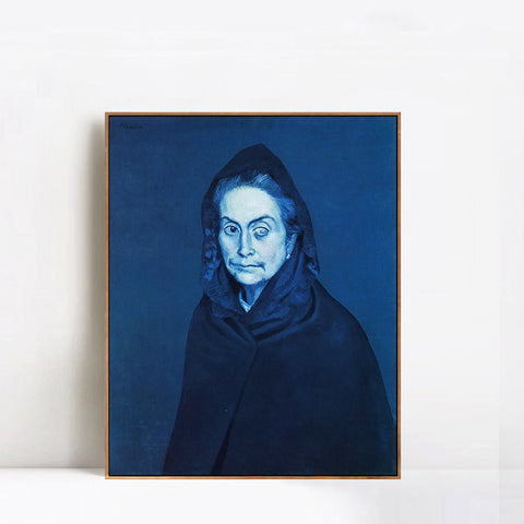 INVIN ART Framed Canvas Giclee Print Art 1904 Celestina by Pablo Picasso Wall Art Living Room Home Office Decorations