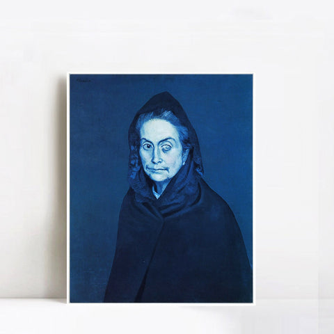 INVIN ART Framed Canvas Giclee Print Art 1904 Celestina by Pablo Picasso Wall Art Living Room Home Office Decorations