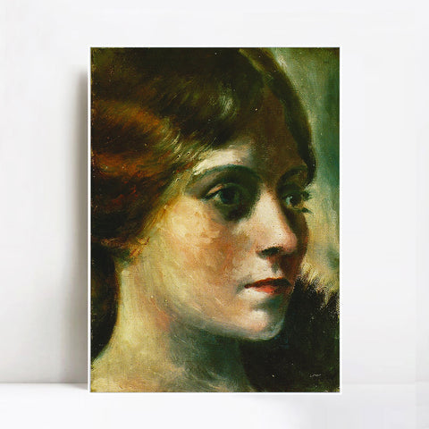 INVIN ART Framed Canvas Giclee Print Art 1917-Portrait-d'Olga1 by Pablo Picasso Wall Art Living Room Home Office Decorations