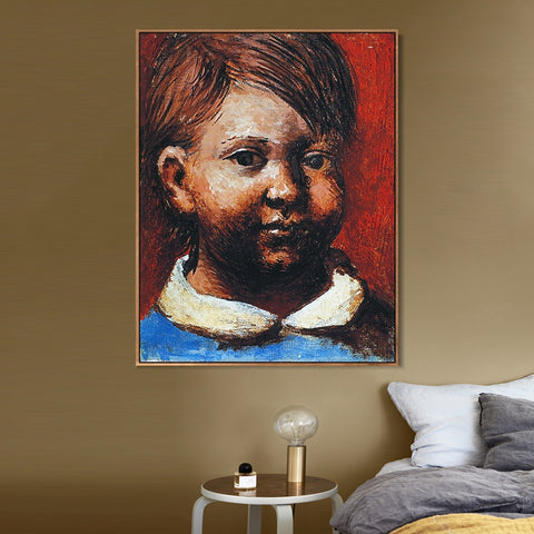 INVIN ART Framed Canvas Giclee Print Art 1923 Paulo by Pablo Picasso Wall Art Living Room Home Office Decorations