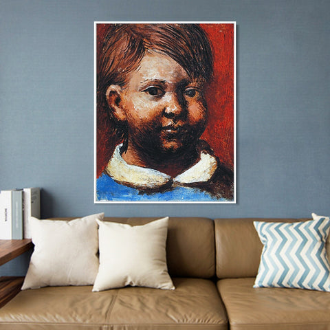 INVIN ART Framed Canvas Giclee Print Art 1923 Paulo by Pablo Picasso Wall Art Living Room Home Office Decorations