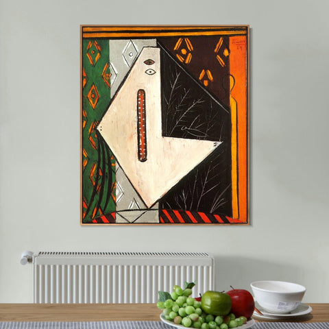 INVIN ART Framed Canvas Giclee Print Art 1929 Woman and child by Pablo Picasso Wall Art Living Room Home Office Decorations