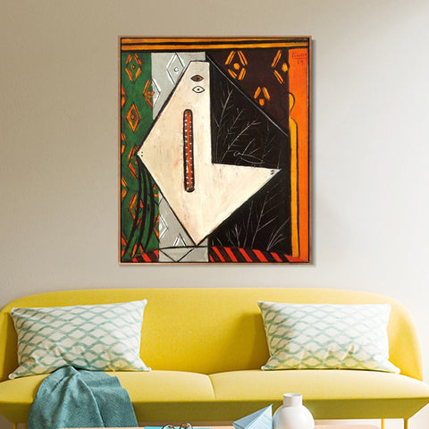 INVIN ART Framed Canvas Giclee Print Art 1929 Woman and child by Pablo Picasso Wall Art Living Room Home Office Decorations