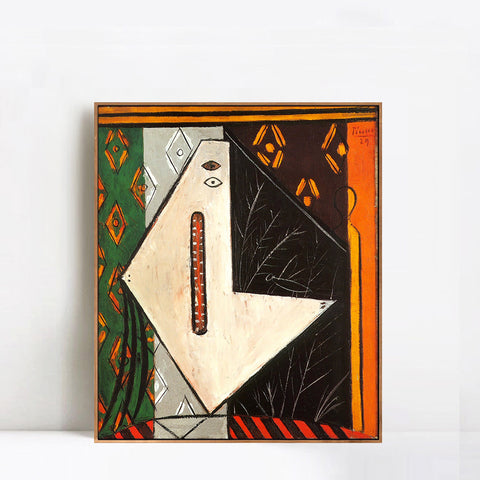 INVIN ART Framed Canvas Giclee Print Art 1929 Woman and child by Pablo Picasso Wall Art Living Room Home Office Decorations