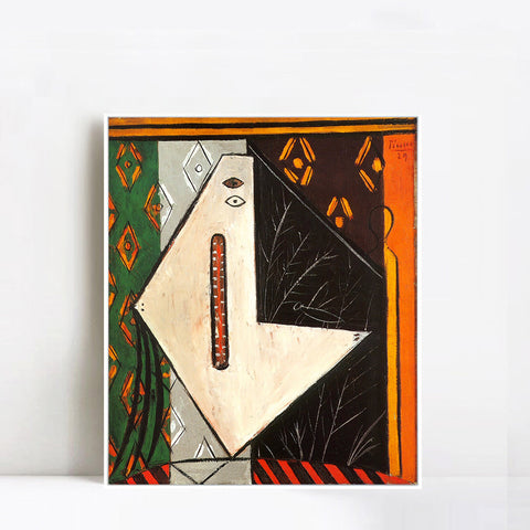 INVIN ART Framed Canvas Giclee Print Art 1929 Woman and child by Pablo Picasso Wall Art Living Room Home Office Decorations