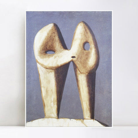 INVIN ART Framed Canvas Giclee Print Art 1929 Le baiser1 by Pablo Picasso Wall Art Living Room Home Office Decorations