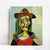 INVIN ART Framed Canvas Giclee Print Art 1937 Femme au chapeau et col en fourrure by Pablo Picasso Wall Art Living Room Home Office Decorations