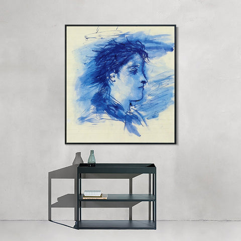 INVIN ART Framed Canvas Giclee Print Art 1936 Portrait de Dora Maar by Pablo Picasso Wall Art Living Room Home Office Decorations