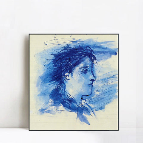 INVIN ART Framed Canvas Giclee Print Art 1936 Portrait de Dora Maar by Pablo Picasso Wall Art Living Room Home Office Decorations