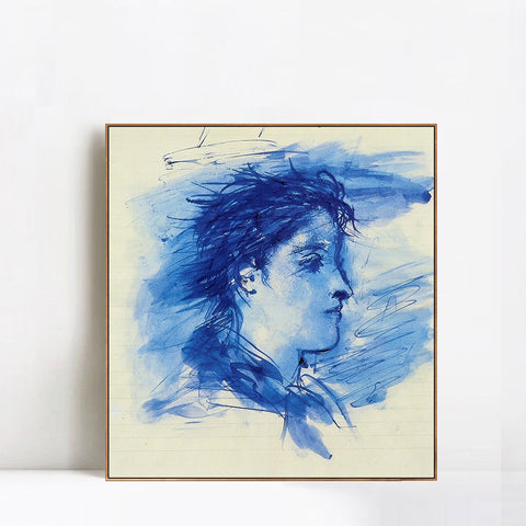 INVIN ART Framed Canvas Giclee Print Art 1936 Portrait de Dora Maar by Pablo Picasso Wall Art Living Room Home Office Decorations