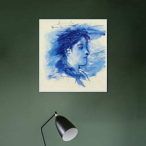 INVIN ART Framed Canvas Giclee Print Art 1936 Portrait de Dora Maar by Pablo Picasso Wall Art Living Room Home Office Decorations