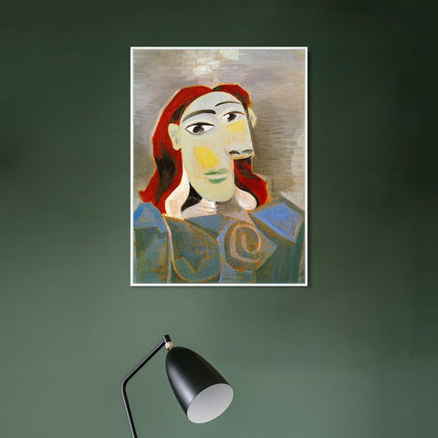 INVIN ART Framed Canvas Giclee Print Art 1939 Buste de femme 1 by Pablo Picasso Wall Art Living Room Home Office Decorations