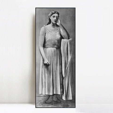 INVIN ART Framed Canvas Giclee Print Art 1924 La Grecque by Pablo Picasso Wall Art Living Room Home Office Decorations