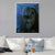 INVIN ART Framed Canvas Giclee Print Art 1938 Tete de femme au nez vert sur fond bleu-nuit (Dora) by Pablo Picasso Wall Art Living Room Home Office Decorations