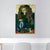 INVIN ART Framed Canvas Giclee Print Art 1951 Portrait de madame Helene Parmelin sur fond vert by Pablo Picasso Wall Art Living Room Home Office Decorations