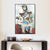INVIN ART Framed Canvas Giclee Print Art 1959 Jacqueline et le chien afghan by Pablo Picasso Wall Art Living Room Home Office Decorations