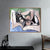 INVIN ART Framed Canvas Giclee Print Art 1960 Femme nue couch??e by Pablo Picasso Wall Art Living Room Home Office Decorations