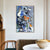 INVIN ART Framed Canvas Giclee Print Art 1970 Le matador et femme _l'oiseau by Pablo Picasso Wall Art Living Room Home Office Decorations