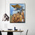 INVIN ART Framed Canvas Giclee Print Art 1971 La Flutiste[Homme assis jouant de la fluet] by Pablo Picasso Wall Art Living Room Home Office Decorations