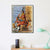 INVIN ART Framed Canvas Giclee Print Art 1919 Projet de costume pour le toreador (Le Tricorne) by Pablo Picasso Wall Art Living Room Home Office Decorations