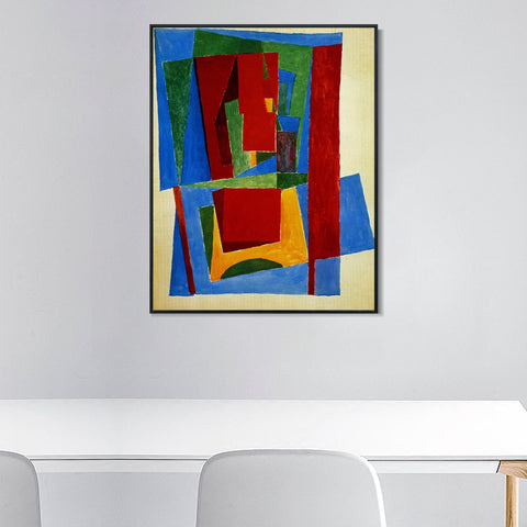 INVIN ART Framed Canvas Giclee Print Art 1916 Femme assise dans un fauteuil by Pablo Picasso Wall Art Living Room Home Office Decorations