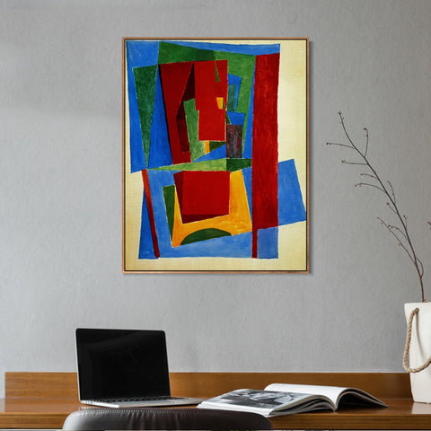 INVIN ART Framed Canvas Giclee Print Art 1916 Femme assise dans un fauteuil by Pablo Picasso Wall Art Living Room Home Office Decorations