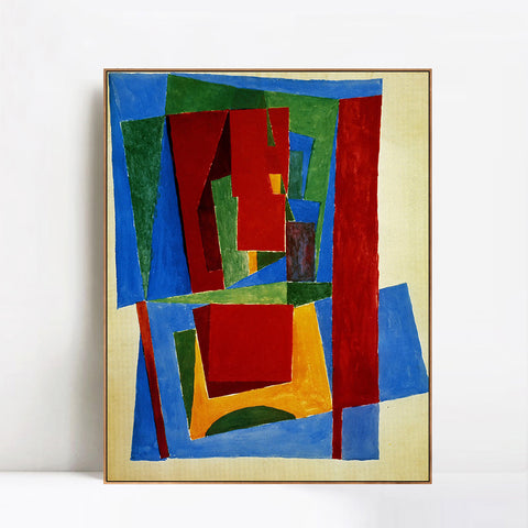 INVIN ART Framed Canvas Giclee Print Art 1916 Femme assise dans un fauteuil by Pablo Picasso Wall Art Living Room Home Office Decorations