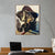 INVIN ART Framed Canvas Giclee Print Art 1971 Tete d'homme fumant une pipe (pour Jacqueline) by Pablo Picasso Wall Art Living Room Home Office Decorations