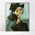 INVIN ART Framed Canvas Giclee Print Art 1942 Buste de femme au chapeau _fleurs by Pablo Picasso Wall Art Living Room Home Office Decorations