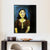 INVIN ART Framed Canvas Giclee Print Art 1942 Femme au corsage de satin (Portrait de Dora Maar) by Pablo Picasso Wall Art Living Room Home Office Decorations