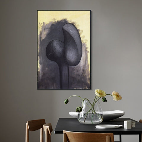 INVIN ART Framed Canvas Giclee Print Art 1945 Composition et volumes by Pablo Picasso Wall Art Living Room Home Office Decorations