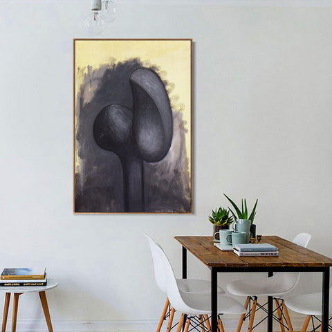 INVIN ART Framed Canvas Giclee Print Art 1945 Composition et volumes by Pablo Picasso Wall Art Living Room Home Office Decorations