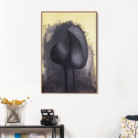 INVIN ART Framed Canvas Giclee Print Art 1945 Composition et volumes by Pablo Picasso Wall Art Living Room Home Office Decorations