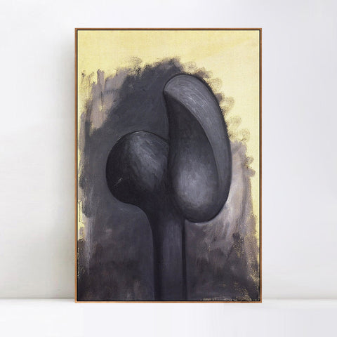 INVIN ART Framed Canvas Giclee Print Art 1945 Composition et volumes by Pablo Picasso Wall Art Living Room Home Office Decorations