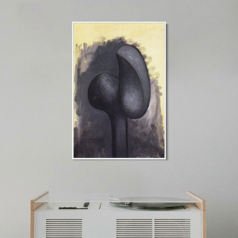 INVIN ART Framed Canvas Giclee Print Art 1945 Composition et volumes by Pablo Picasso Wall Art Living Room Home Office Decorations