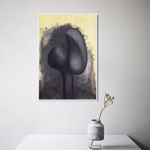 INVIN ART Framed Canvas Giclee Print Art 1945 Composition et volumes by Pablo Picasso Wall Art Living Room Home Office Decorations