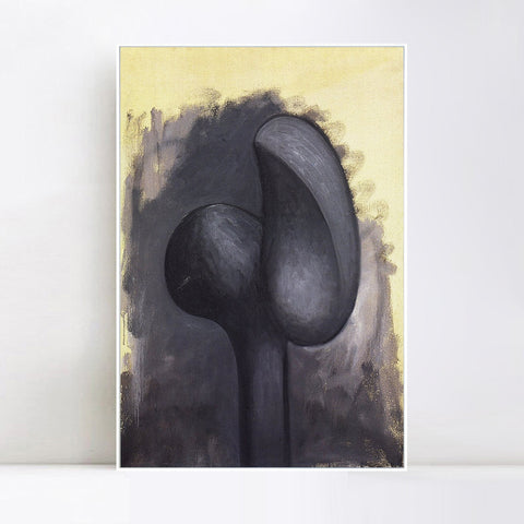 INVIN ART Framed Canvas Giclee Print Art 1945 Composition et volumes by Pablo Picasso Wall Art Living Room Home Office Decorations