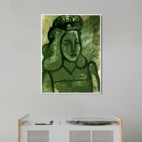 INVIN ART Framed Canvas Giclee Print Art 1945 Series#331 by Pablo Picasso Wall Art Living Room Home Office Decorations