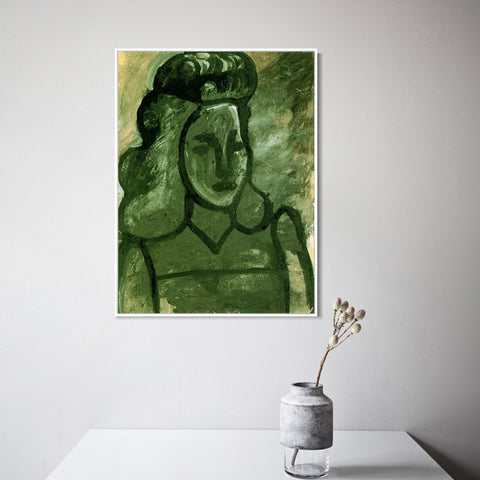 INVIN ART Framed Canvas Giclee Print Art 1945 Series#331 by Pablo Picasso Wall Art Living Room Home Office Decorations