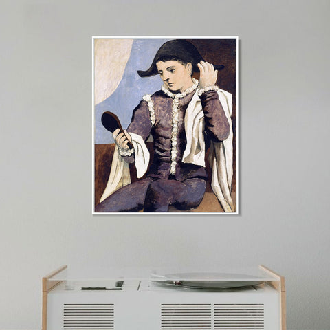 INVIN ART Framed Canvas Giclee Print Art Series#336 by Pablo Picasso Wall Art Living Room Home Office Decorations