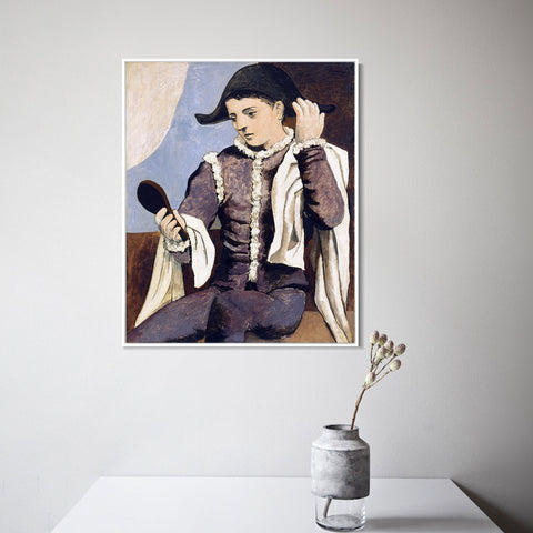 INVIN ART Framed Canvas Giclee Print Art Series#336 by Pablo Picasso Wall Art Living Room Home Office Decorations