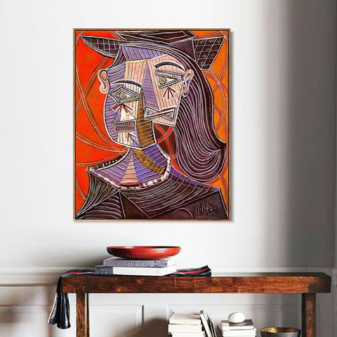 INVIN ART Framed Canvas Giclee Print Art 1940 Buste de femme 1 by Pablo Picasso Wall Art Living Room Home Office Decorations