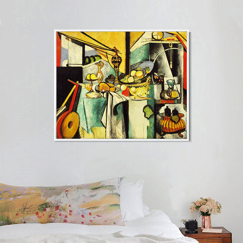 INVIN ART Framed Canvas Giclee Print Art Series#354 by Pablo Picasso Wall Art Living Room Home Office Decorations