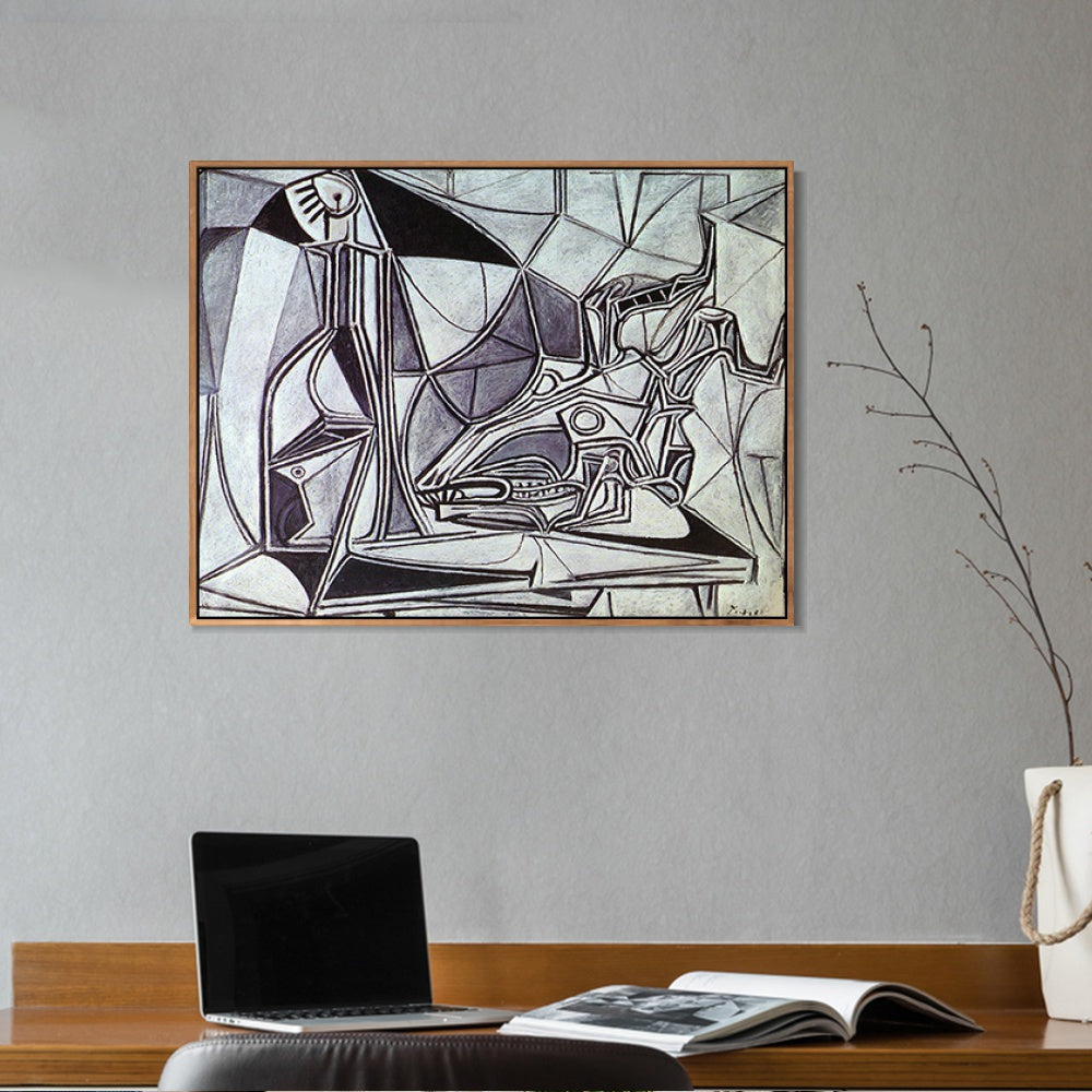 INVIN ART Framed Canvas Giclee Print Art picasso (6) by Pablo Picasso Wall Art Living Room Home Office Decorations