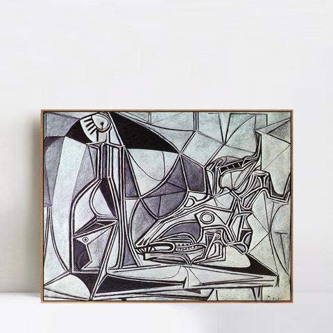 INVIN ART Framed Canvas Giclee Print Art picasso (6) by Pablo Picasso Wall Art Living Room Home Office Decorations