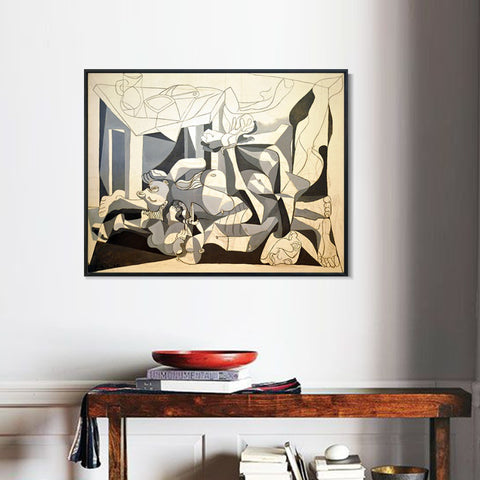 INVIN ART Framed Canvas Giclee Print Art picasso (9) by Pablo Picasso Wall Art Living Room Home Office Decorations