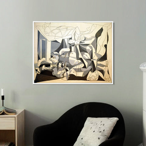 INVIN ART Framed Canvas Giclee Print Art picasso (9) by Pablo Picasso Wall Art Living Room Home Office Decorations