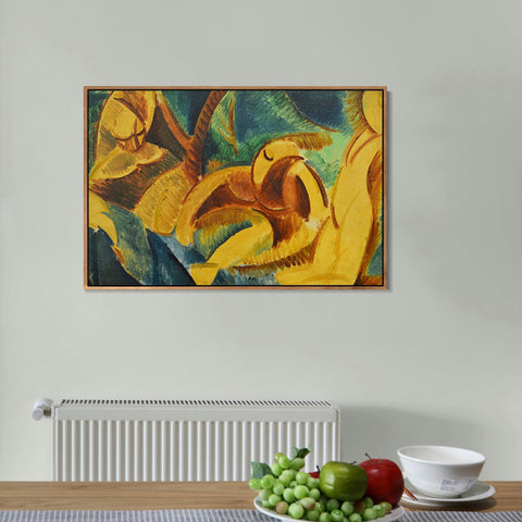 INVIN ART Framed Canvas Giclee Print Art Series#361 by Pablo Picasso Wall Art Living Room Home Office Decorations