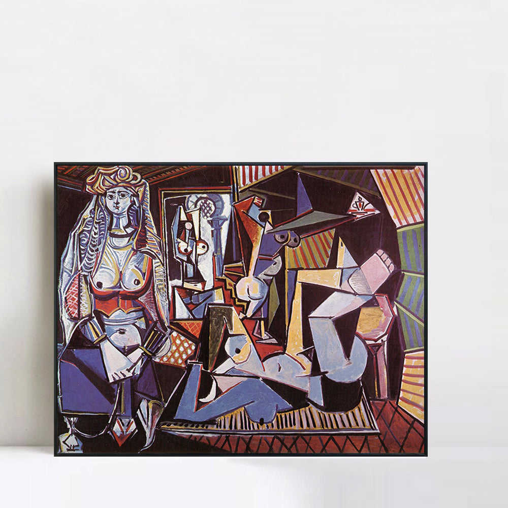 INVIN ART Framed Canvas Giclee Print Art picasso (2) by Pablo Picasso Wall Art Living Room Home Office Decorations